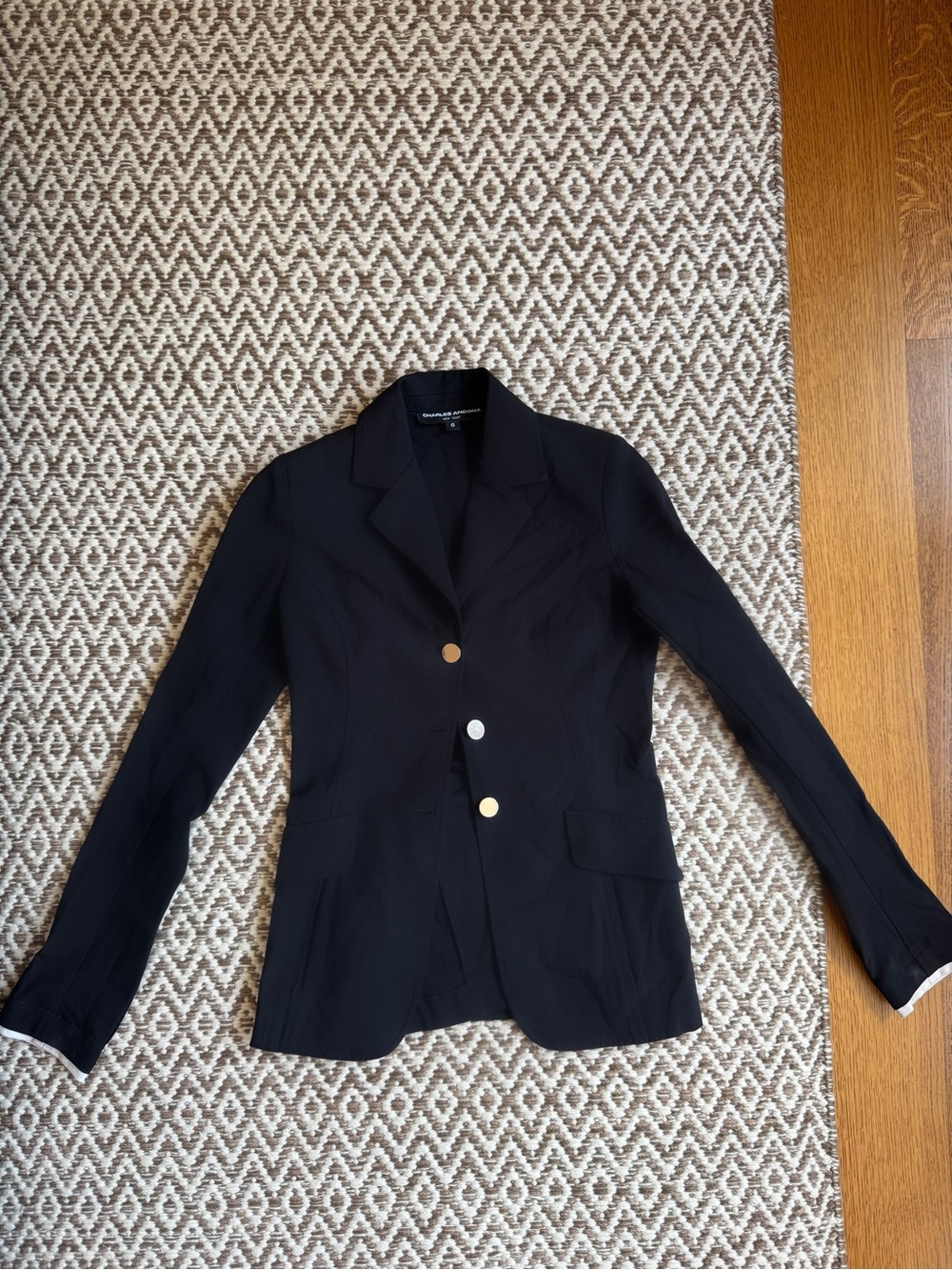 Charles Ancona Women’s Show Coat in Black Size 6